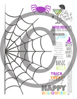 halloween printable planner stickers