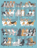 printable dog care stickers