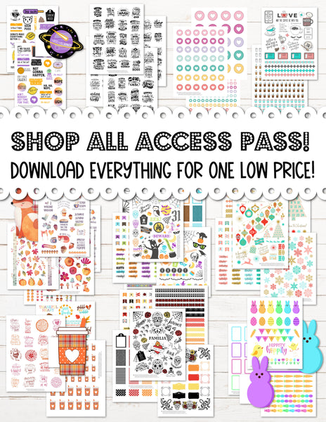 All Access Shop Pass!  Download Everything for one Low Price!