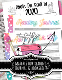 "Totally Lit" Book Lovers Printable Planner Tab Divider Page Marker