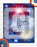 4th of july printable planner stickers kit digital papers