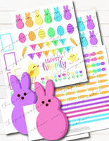 easter planner stickers kit