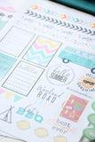  summer vacation printable planner stickers