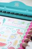  summer vacation printable planner stickers