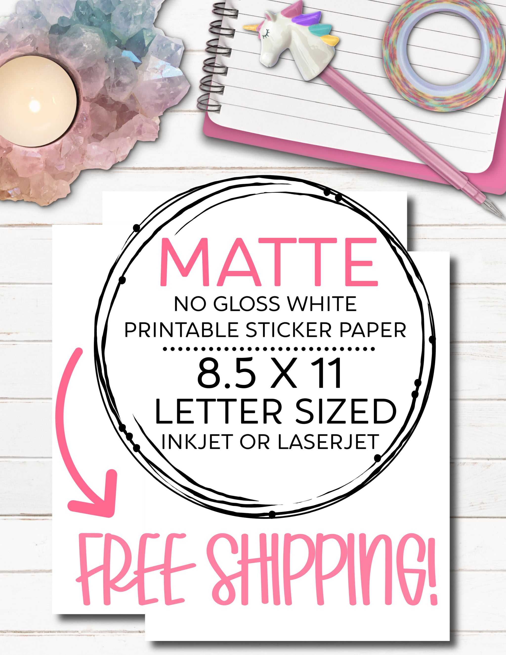 Printable Sticker Paper