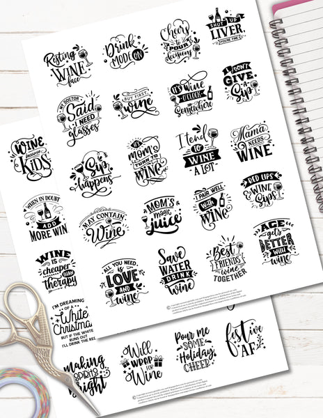 Sassy Quotes Part 2 Planner Stickers Quote Stickers Sassy Stickers