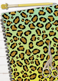 St. Patrick's Day Leopard Print Custom DIY Planner Cover or Digital Paper