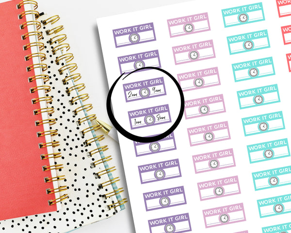 Printable PLANNING TIME STICKER for Planners, Plan Time Stickers, Time to  Plan Stickers for Planners 