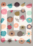 floral printable planner stickers for spring and summer
