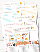 Thanksgiving 9 Page Turkey Success Workbook