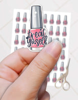 Printable Manicure Pedicure Planner Stickers