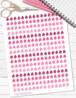 Printable Period Tracking Stickers for Planners Calendars