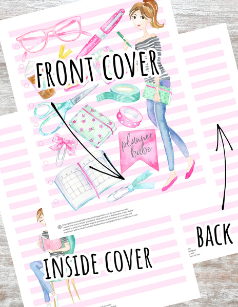 planner babe custom happy planner covers 