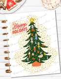 Printable Christmas Holiday Planner Cover Custom DIY
