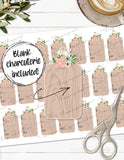 printable daily meal planning planner stickers
